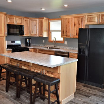 Francesville, IN. Haas Signature Collection. Natural Rustic Kitchen