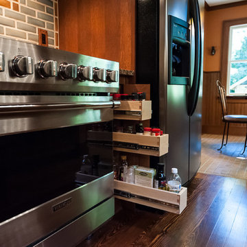 Frank Lloyd Wright Inspired Kitchen