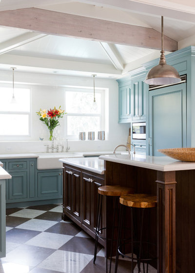Traditional Kitchen by Taylor Jacobson Interior Design