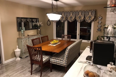 Elegant kitchen photo in Philadelphia