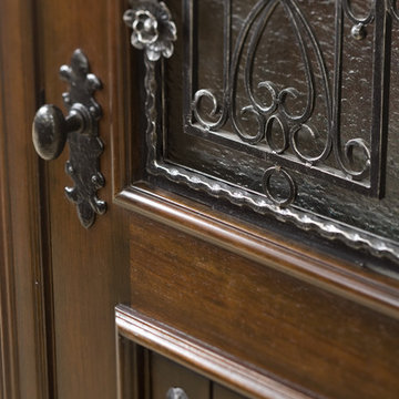 French Accents in Southern California Kitchen