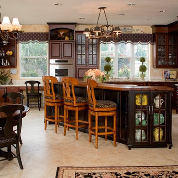 French Accents in Southern California Kitchen