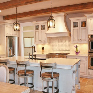 French Country Custom Kitchen, Peoria Heights, Illinois