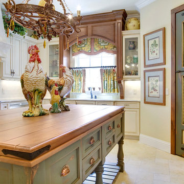 French Country Kitchen Island | Houzz