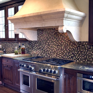French Gothic Revival Kitchen Remodel