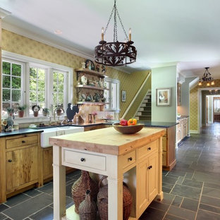 Ideas para cocinas | Fotos de cocinas con encimera de vidrio reciclado