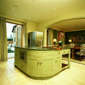 French Worldwide Traditional Hand Painted Kitchen