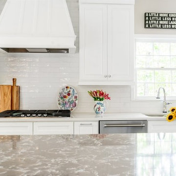 Fresh and elegant Woodstock kitchen