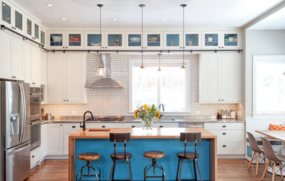 Kitchen of the Week: Family-Friendly Vintage Industrial Style