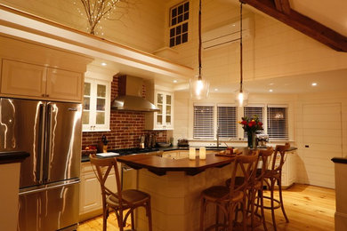 Kitchen - transitional kitchen idea in Boston