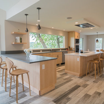 Full-Access Contemporary Kitchen