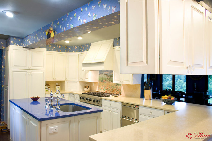 Full Blue Kitchen