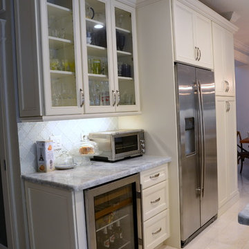 Full Galley-Style Kitchen Remodel Featuring Island and Custom Cabinetry