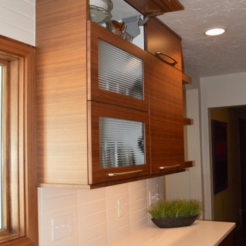 Full height upper cabinets