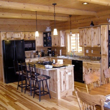 Full Log Home in Central Minnesota