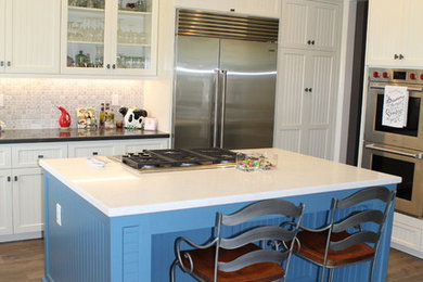 Ornate kitchen photo in Orange County