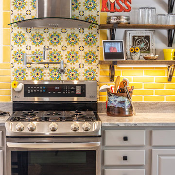 Fun, Eclectic Kitchen in West Asheville