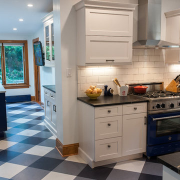 Fun Kitchen & Bath (Three of them!) Remodel in 1914 Mount Airy Home