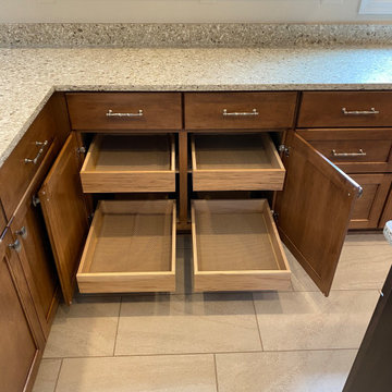Gaithersburg Kitchen with Roll Out Shelves