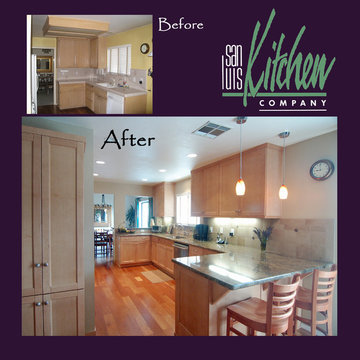 Gallery Before & After, San Luis Kitchen, Brookhaven
