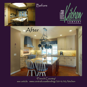 Gallery Before & After, San Luis Kitchen, Wood-Mode