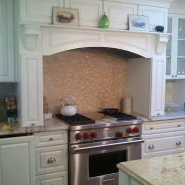 Galley style kitchen