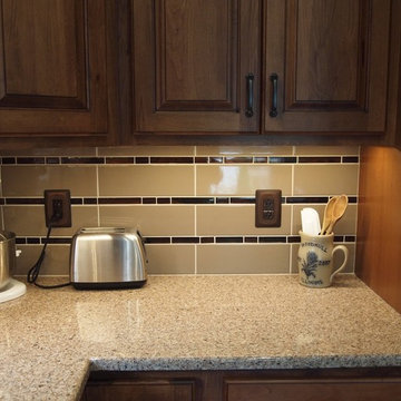 Galva, IL- Rustic Beech Kitchen With Storage Galore!