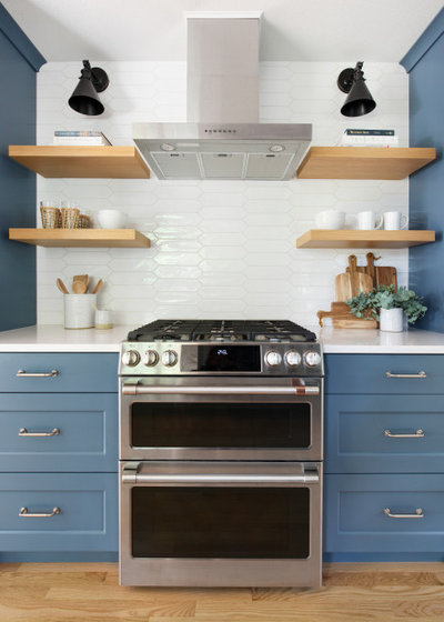 Transitional Kitchen by Amy Pearson Design