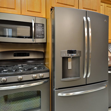 GE New Slate Finish Appliances