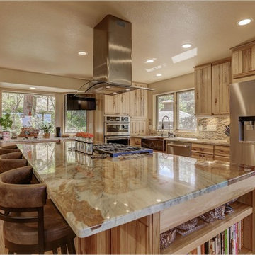 Genesee Spring Road - Mountain Rustic Kitchen