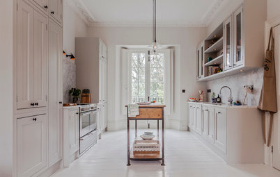 7 Pale and Interesting Kitchens