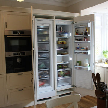 German Made Traditional kitchen Bristal In Solid Wood In cream Colour