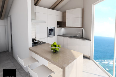 Kitchen - contemporary kitchen idea in Los Angeles