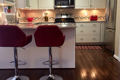 Example of a trendy kitchen design in Baltimore