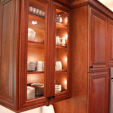Glass in Cabinets