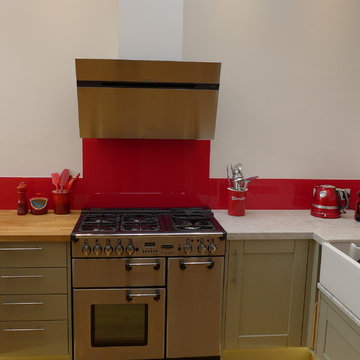 Glass Kitchen Splashback