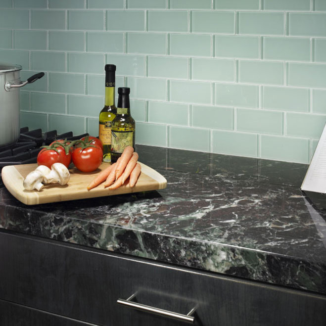 Glass Tile Backsplash Photos & Ideas Houzz