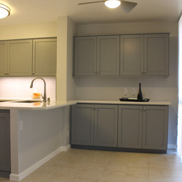 Glendale kitchen and bathrooms' update