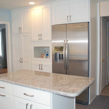 Glenview Kitchen Remodel - From Brown and Dull to Bright and White