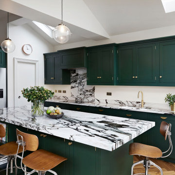 Glorious Green Kitchen, Kingston upon Thames
