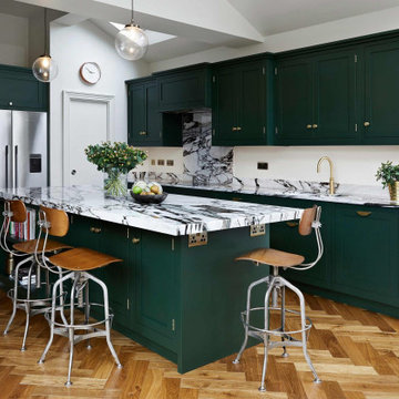 Glorious Green Kitchen, Kingston upon Thames
