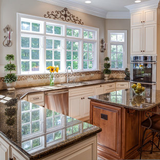 White And Brown Granite | Houzz