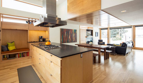 Room of the Day: Light-Toned Wood Connects a Bright New Great Room