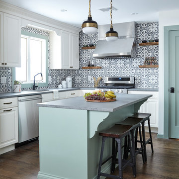 Going Green- Kitchen and Family Room (George to the Rescue)