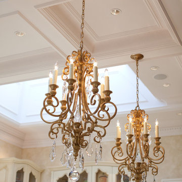 Gold / crystal Kitchen Chandeliers