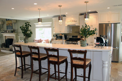 Photo of a country kitchen in Orange County.