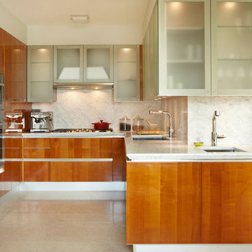 Gorgeous Kitchen Design of Condominium in Chelsea