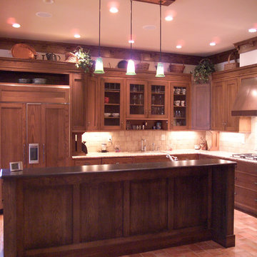 Gould Kitchen with raised island
