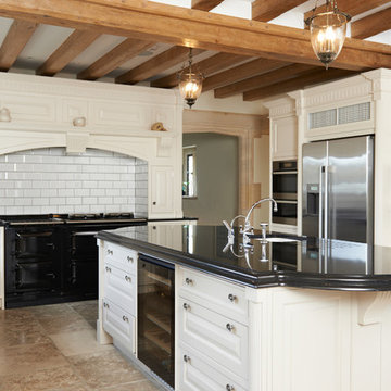 GOURMET KITCHEN WITH BEAMS