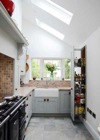 American Traditional Kitchen by Susie Hammond Design